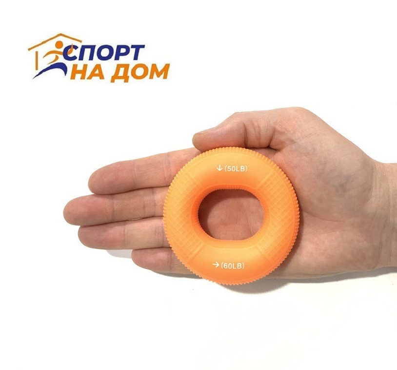 Кистевой бублик с двойным сопротивлением 50-60 LB от "SND-GO" Orange