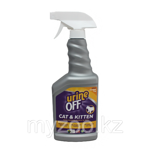 Urine Off Средство для уничтожения запаха и пятен кошачьей мочи Vet Сat, 500мл - фото 1 - id-p107251713