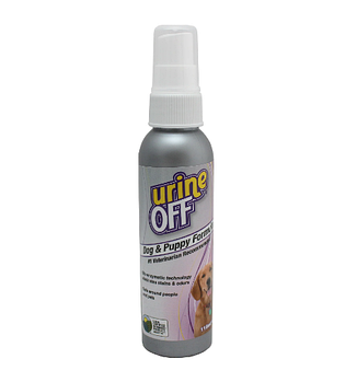 Urine Off DOG & PUPPY SPRAYER cредство для уничтожения запаха и пятен собачьей мочи,118мл