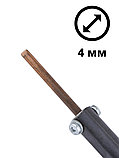 Электропаяльник со съёмным паяльным стержнем ЭПСН 25/220В (с винтом, деревянная ручка), фото 4