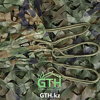 Маскировочные сети 2х3м. Цвета: зеленый камуфляж, песочный. Доставка.