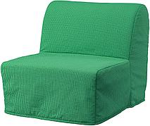 Кресло-кровать ЛИКСЕЛЕ/МУРБО ярко-зеленый 188х80 см ИКЕА, IKEA