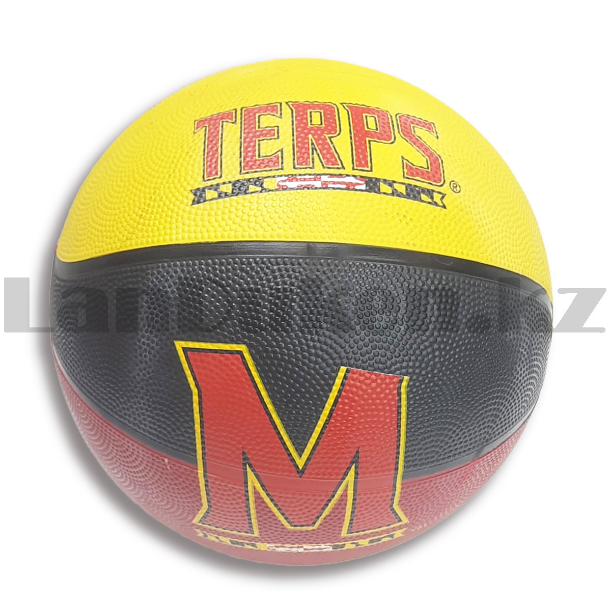 Мяч баскетбольный резиновый Maryland Terrapins размер 7 MA 02720 - фото 4 - id-p107253488