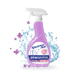 Кристаллин Средство для мытья стекол "Весенние цветы", 500 мл