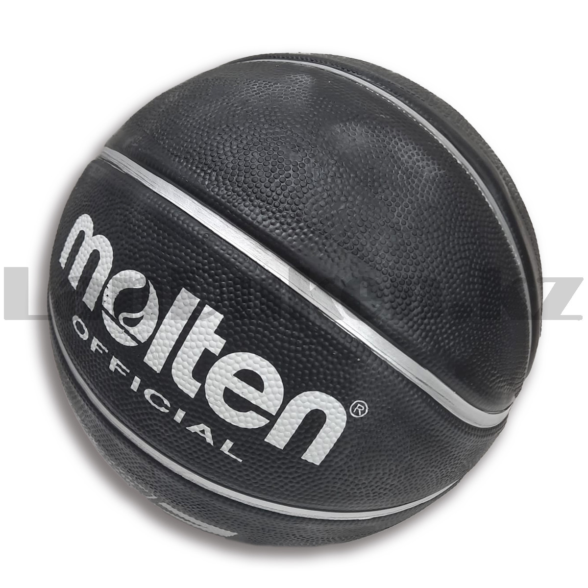 Мяч баскетбольный резиновый Molten размер 7 черный - фото 2 - id-p107257778