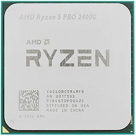 Процессор AMD Ryzen 5 Pro 2400G OEM soc.AM4