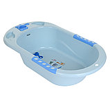 Детская ванна Pituso с горкой для купания Голубая, фото 2