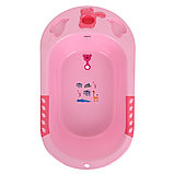 Детская ванна Pituso с горкой для купания Розовая, фото 8