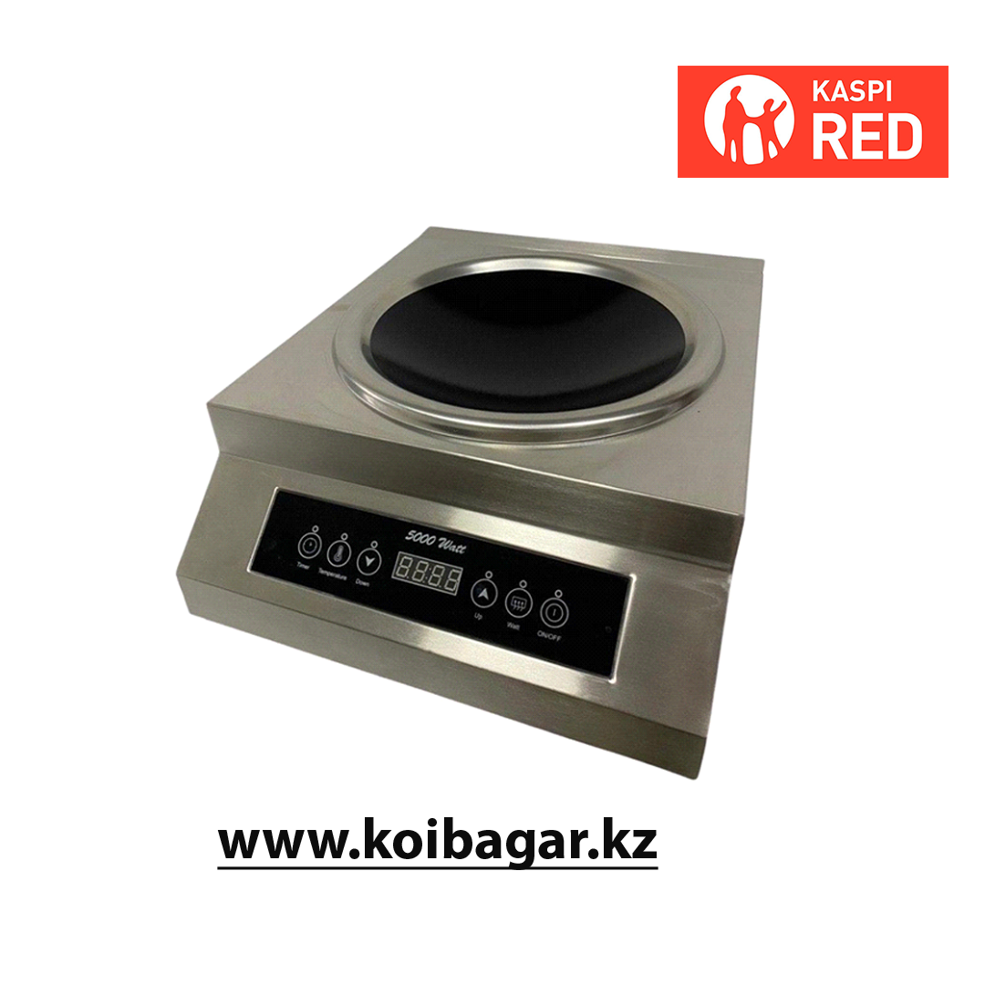 Плита индукционная настольная ВОК, мощность 5000 Вт - купить по лучшей ...