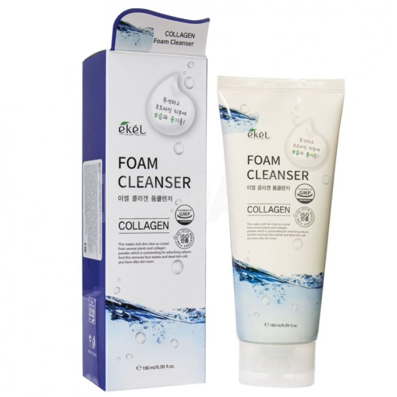 Пенка для умывания с коллагеном Ekel Collagen Foam Cleanser, 100мл - фото 1 - id-p107260921