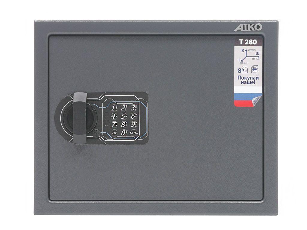Офисный сейф AIKO T-280 EL (280*350*300 мм) - фото 1 - id-p107261123