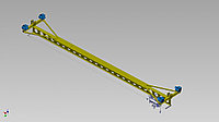 Кран подвесной однобалочный однопролетный 1,0 Т 4,0-15,0 м
