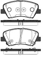 Тормозные колодки AKIKA AP-29(1412.32)