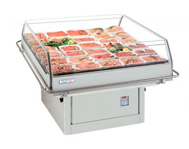 Витрина холодильная для самообслуживания ZANZIBAR L1250, производство Италия De Rigo - фото 1 - id-p107263980