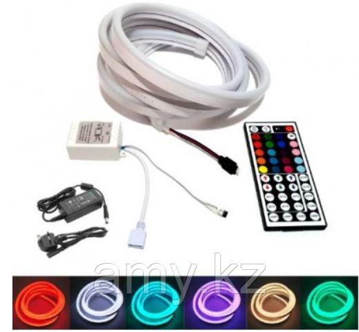 Neon Flex 12V RGB KIT (гибкий неон RGB комплект) 5м