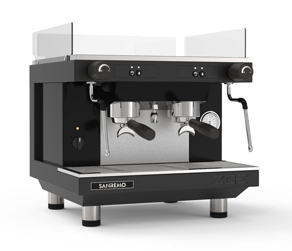 Кофемашина рожковая Sanremo Zoe SAP Kompact 2Gr, черная купить в ...