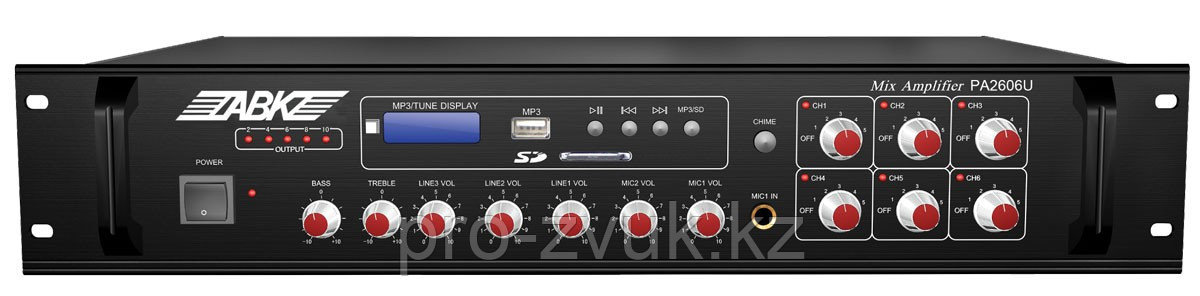 Микшер-усилитель ABK PA-2625U, фото 1
