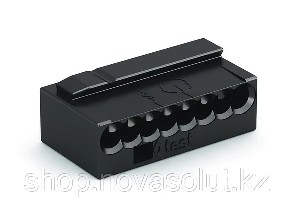 Разъем MICRO PUSH WIRE® для распределительных коробок; для твердых проводников; 0,8 мм WAGO 243-208, фото 2