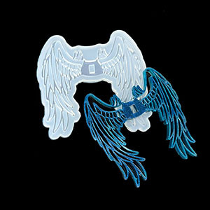 Молд силиконовый - Крылья для ангелов 2, 11,9х11,6 см - фото 1 - id-p107265152