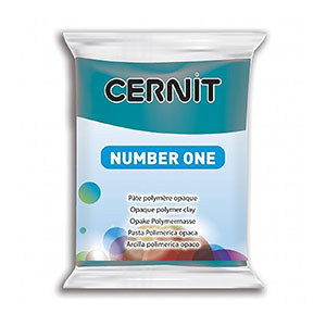 Полимерная глина CERNIT Number One, 56гр, цвет утиный синий - фото 1 - id-p104473703
