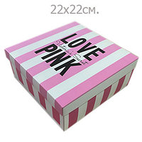 Коробка Love Pink 22х22см.