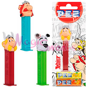 PEZ  Конфеты с игрушкой 2 в 1 "Астерикс" 17 гр. / Упаковка 12 шт. / Венгрия , шт