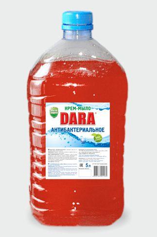 Жидкое мыло Антибактериальное DARA 5 литров (Эконом) - фото 1 - id-p78374743