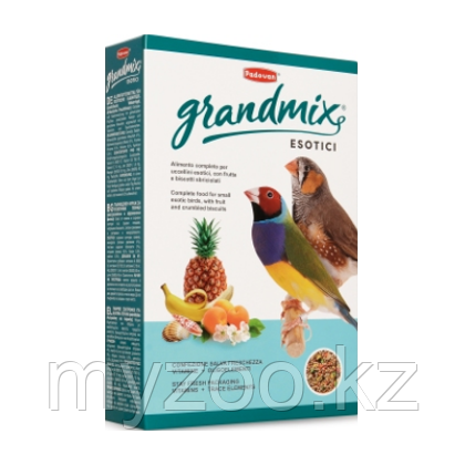 Padovan GrandMix ESOTICI комплексный корм для экзотических птиц, 1кг