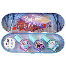 Набор детской косметики для ногтей Pop Girls 1599002 в пенале Холодное сердце Believe in the Journey