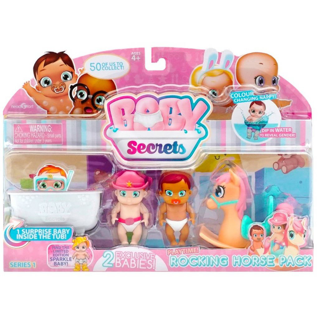 Baby Secrets Игровой набор с лошадкой-качалкой