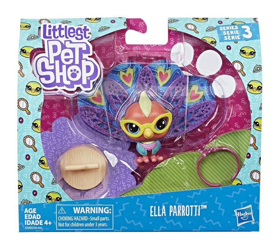 Hasbro Littlest Pet Shop Набор Премиум Пет Элла Папугай, Маленький Зоомагазин - фото 2 - id-p107253120