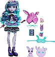 Monster High Кукла Твайла Пижамная вечеринка с питомцем, фото 2