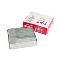 Стекла предметные, с матовым полем для записи 50 шт.