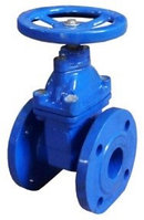 Задвижка чугунная 30ч39р с обрезиненным клином Ду 400 Ру 16