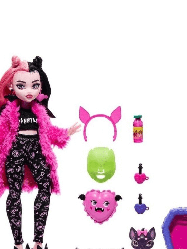 Кукла Monster High Дракулаура Пижамная вечеринка с питомцем