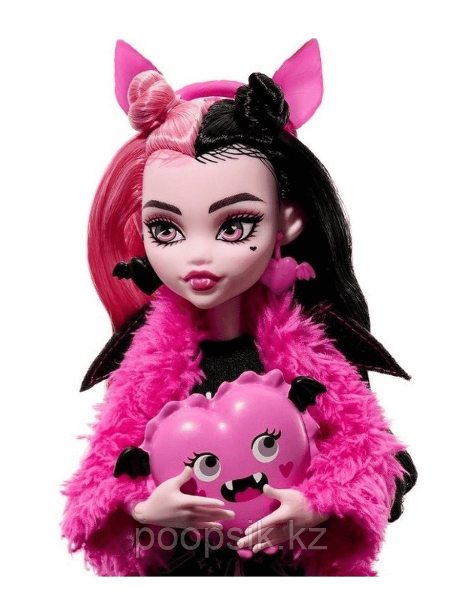 Кукла Monster High Дракулаура Пижамная вечеринка с питомцем - фото 3 - id-p107267218