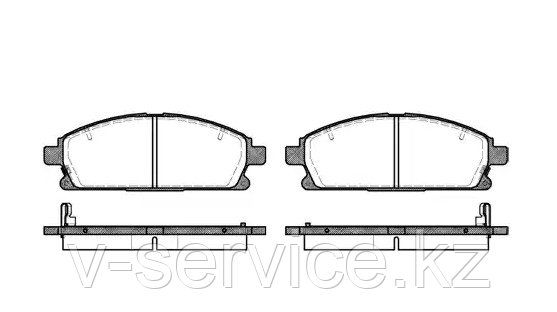 Тормозные колодки STELLOX 685 002B-SX (674.02)