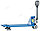 Тележка складская гидравлическая 2,5 т, с резиновыми колесами N3902-25R, фото 3