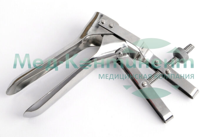 Зеркало влагалищное по Куско, двустворчатое №2, 115мм. - фото 1 - id-p107268515