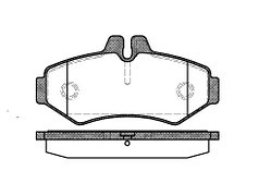 Тормозные колодки TEXTAR (T2302101)(REMSA 733.00)