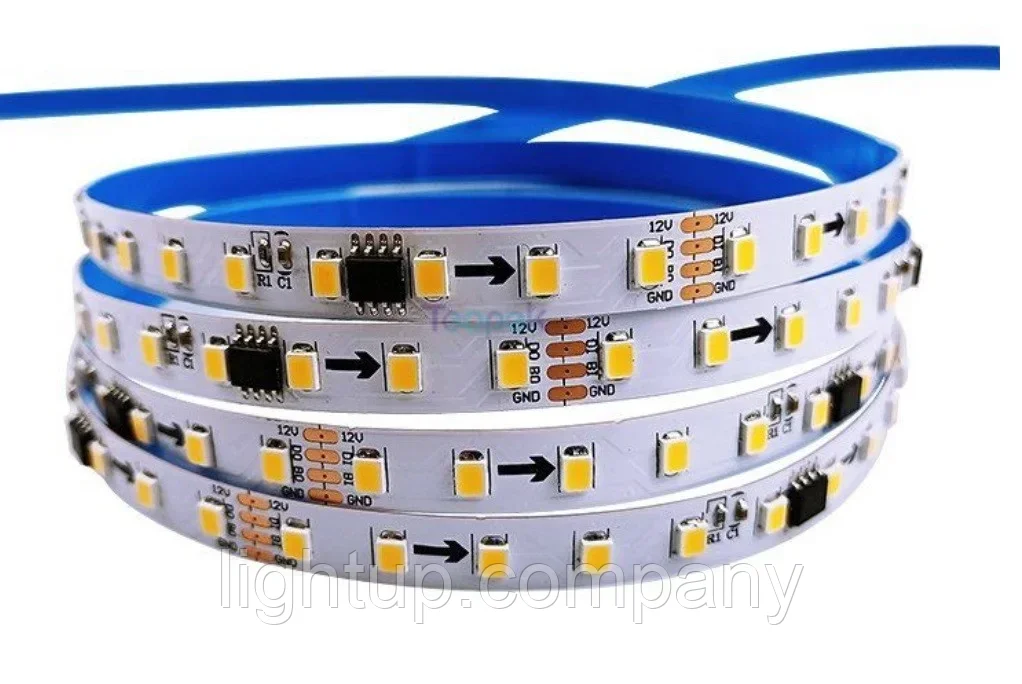 Светодиодная лента SMD 2835/120led 24v программируемая адресная 4000К - фото 1 - id-p107272675