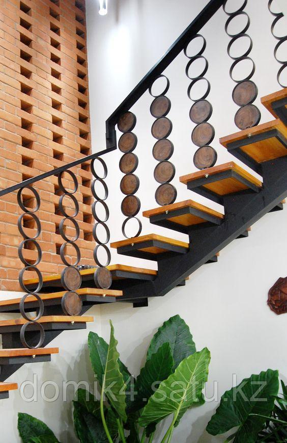 Кованые металлические балясины для лестницы №9 - фото 5 - id-p107272891