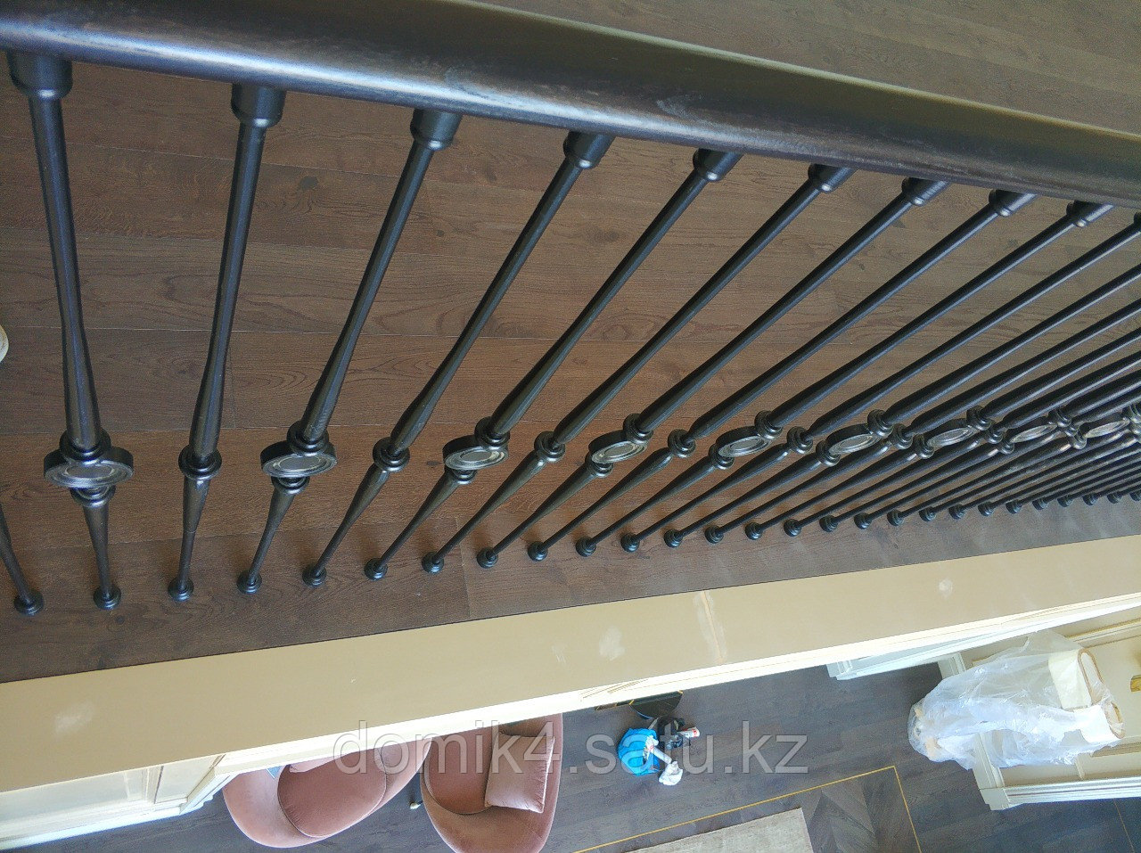 Кованые металлические балясины для лестницы №9 - фото 9 - id-p107272891