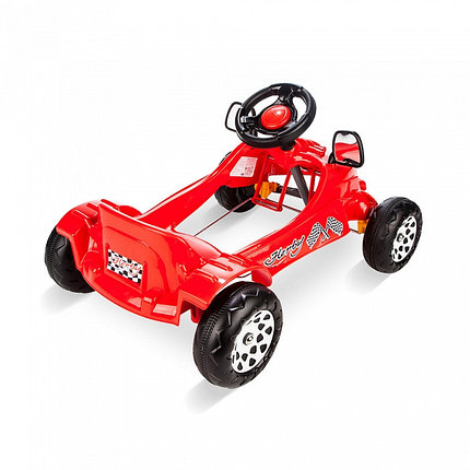 PILSAN Педальная машина Herby Car Red/Красный, 81*57*42,5 см (2-4лет) (2шт.в кор.), фото 2