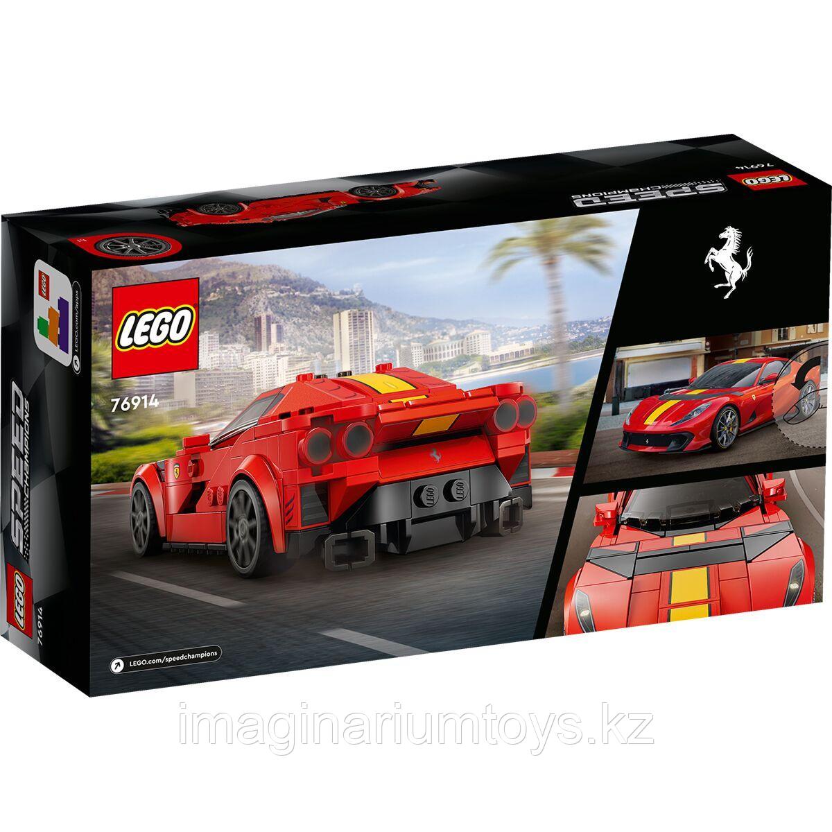 Lego Конструктор Ferrari 812 Competizione Speed Champions - фото 7 - id-p107273085