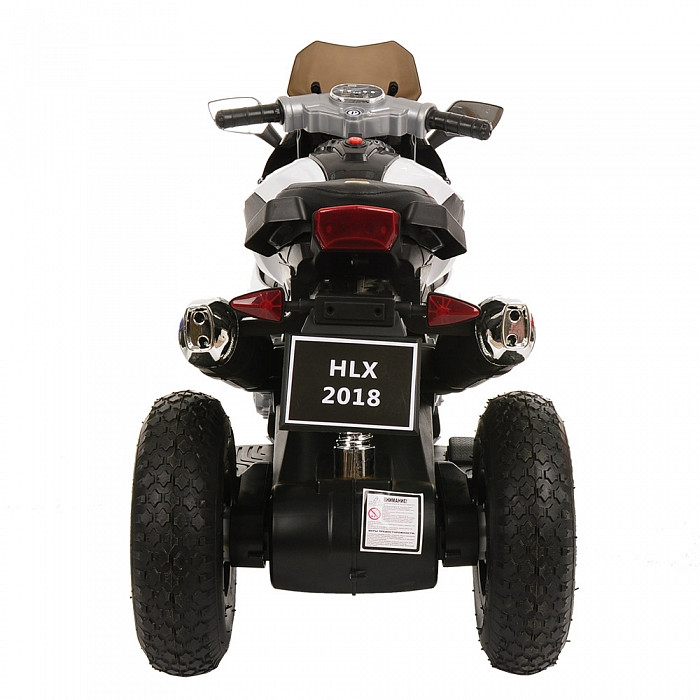 PITUSO Электромотоцикл HLX2018/2, 12V/7Ah*1,колеса надув.,108х46х76 см, White/Белый (музыка,свет) - фото 3 - id-p91300757