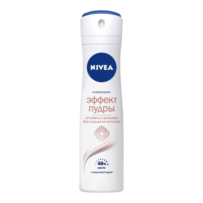 Антиперспирант Nivea «Эффект пудры», женский, 150 мл (id 107281040)