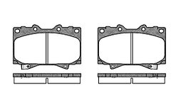 Тормозные колодки KEBO CD-2177M(G-130)(707 04)