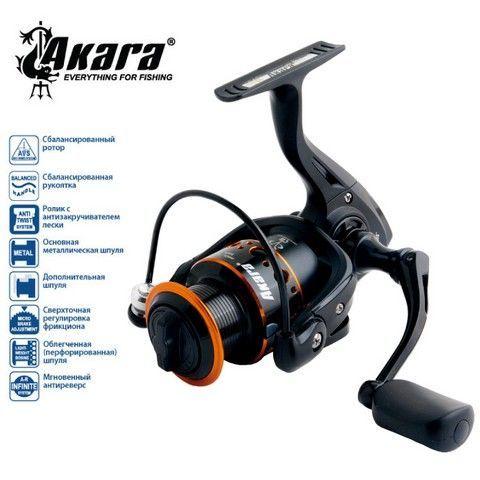 Катушка Akara Black Hunter BHF2000 9+1 з/ш