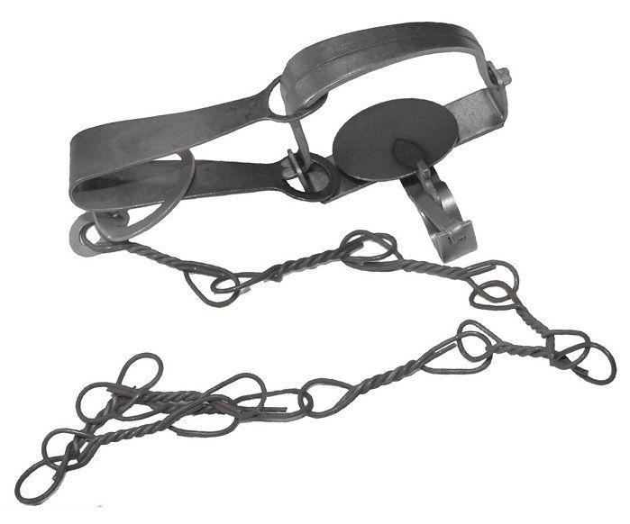 Капкан №1 (норка, соболь) (40шт/кор) с цепью, фото 1